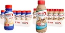 Premier Protein Shake MINIs Vanilla 22g Protein 120 Kalorier Pack av 12 & Café Latte 30g Protein 160 Kalorier Näringsämnen för Immune Health Pack av 12
