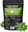 Gå Nutra Goldenseal Root Extract Pure Goldenseal Powder Potent 10:1 Goldenseal Extract 4oz. Herbal Supplement Golden Seal Root