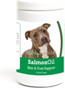 Hälsosamma raser Pit Bull Salmon Oil Soft Chews 90 Count